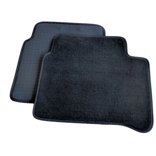 AVTM Коврики в салон текстильные Mercedes-Benz E-Class W211 '02-09 [задний привод] Черные Premium (Комплект 5шт.)