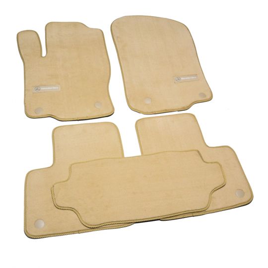 AVTM Коврики в салон текстильные Mercedes-Benz ML-Class W164 '05-11 Бежевые Premium (Комплект 5шт.) AVTM Коврики в салон текстильные Mercedes-Benz ML-Class W164 '05-11 Бежевые Premium (Комплект 5шт.)