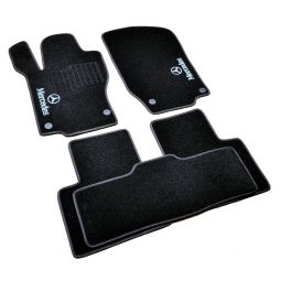 AVTM Коврики в салон текстильные Mercedes-Benz GL-Class X164 '06-12 Черные (Комплект 5шт.)