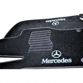 AVTM Коврики в салон текстильные Mercedes-Benz ML-Class W164 '05-11 Черные (Комплект 5шт.)