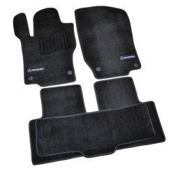 AVTM Коврики в салон текстильные Mercedes-Benz ML-Class W164 '05-11 Черные Premium (Комплект 5шт.)