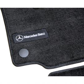 AVTM Коврики в салон текстильные Mercedes-Benz ML-Class W164 '05-11 Черные Premium (Комплект 5шт.)
