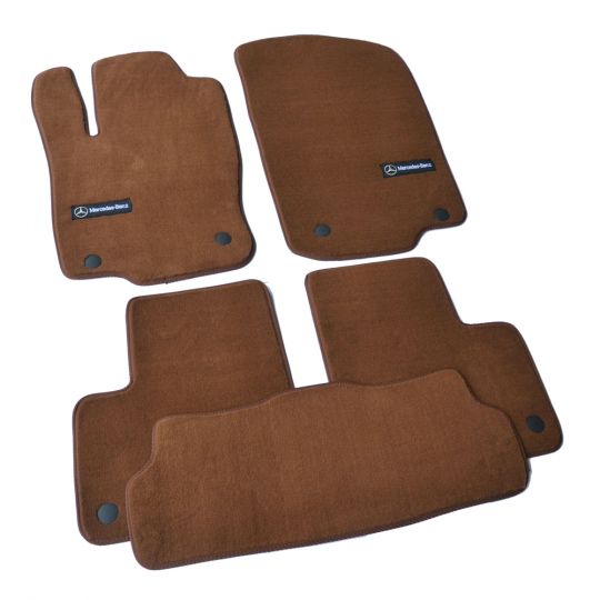 AVTM Коврики в салон текстильные Mercedes-Benz ML-Class W166 '11- Коричневые Premium (Комплект 5шт.) AVTM Коврики в салон текстильные Mercedes-Benz ML-Class W166 '11- Коричневые Premium (Комплект 5шт.)
