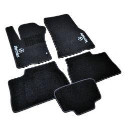 AVTM Коврики в салон текстильные Mercedes-Benz ML-Class W163 '97-05 Черные (Комплект 5шт.)