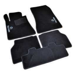 AVTM Коврики в салон текстильные Mercedes-Benz S-Class W140 '91-98 Черные (Комплект 5шт.)