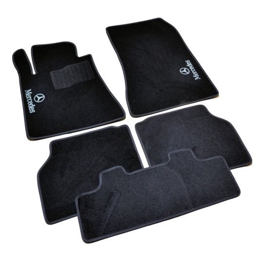 AVTM Коврики в салон текстильные Mercedes-Benz S-Class W140 '91-98 Черные (Комплект 5шт.) AVTM Коврики в салон текстильные Mercedes-Benz S-Class W140 '91-98 Черные (Комплект 5шт.)