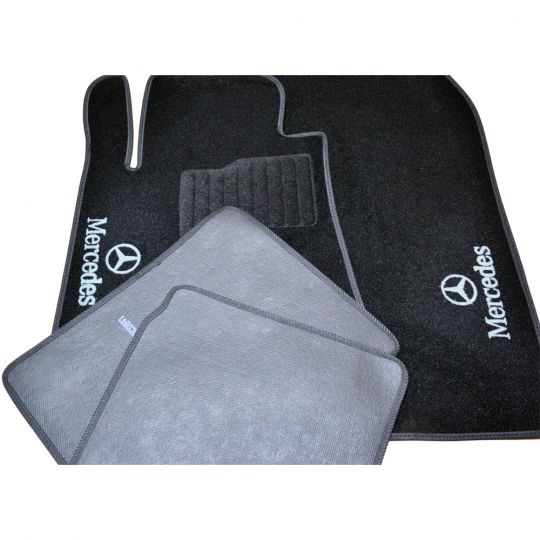 AVTM Коврики в салон текстильные Mercedes-Benz S-Class W140 '91-98 Черные (Комплект 5шт.) AVTM Коврики в салон текстильные Mercedes-Benz S-Class W140 '91-98 Черные (Комплект 5шт.)