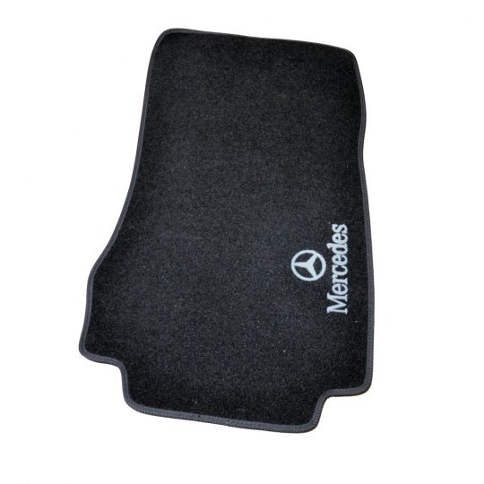 AVTM Коврики в салон текстильные Mercedes-Benz S-Class W220 '98-05 [задний привод] Черные (Комплект 5шт.)