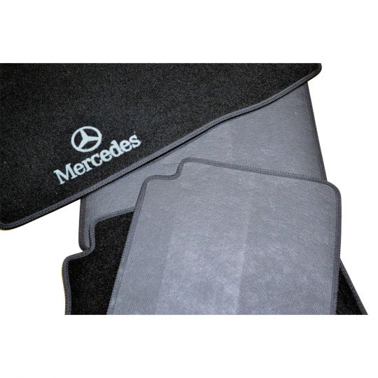 AVTM Коврики в салон текстильные Mercedes-Benz S-Class W220 '98-05 [задний привод] Черные (Комплект 5шт.)