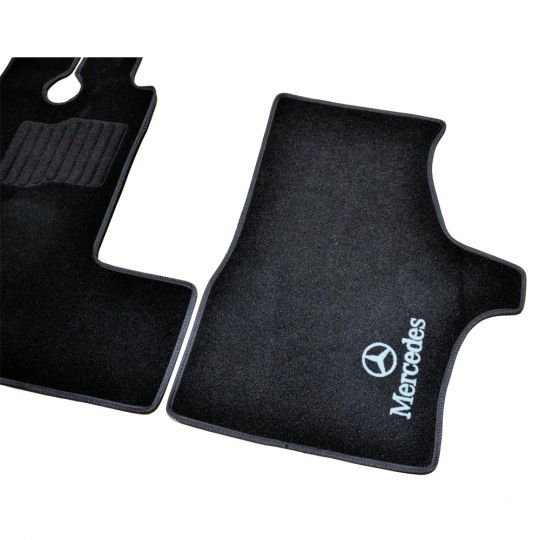 AVTM Коврики в салон текстильные Mercedes-Benz Vito I W638 '96-03 Черные (Комплект 2шт.)