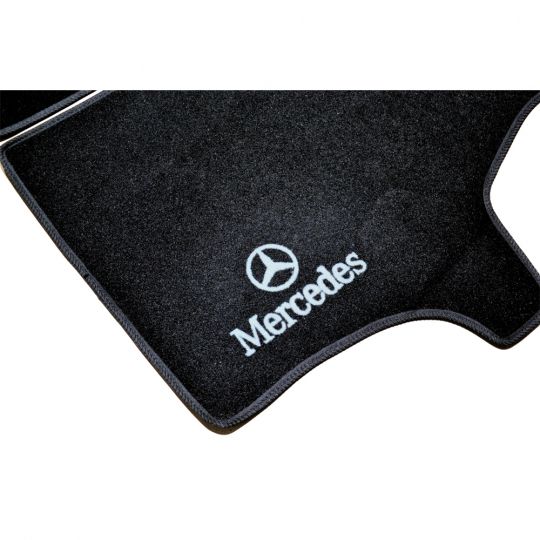 AVTM Коврики в салон текстильные Mercedes-Benz Vito I W638 '96-03 Черные (Комплект 2шт.)