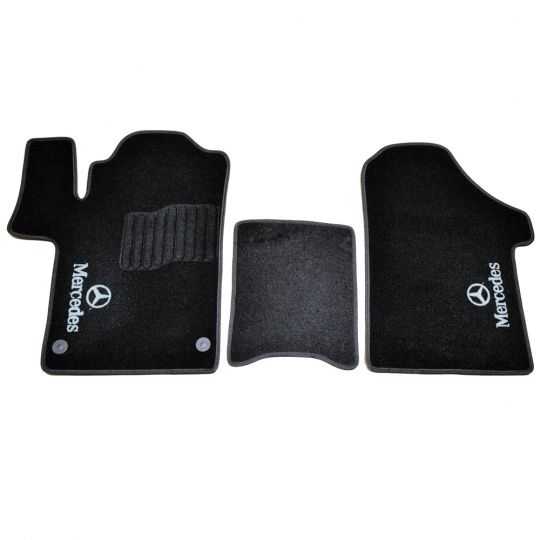 AVTM Коврики в салон текстильные Mercedes-Benz Vito III W447 '14- Черные (Комплект 3шт.) AVTM Коврики в салон текстильные Mercedes-Benz Vito III W447 '14- Черные (Комплект 3шт.)