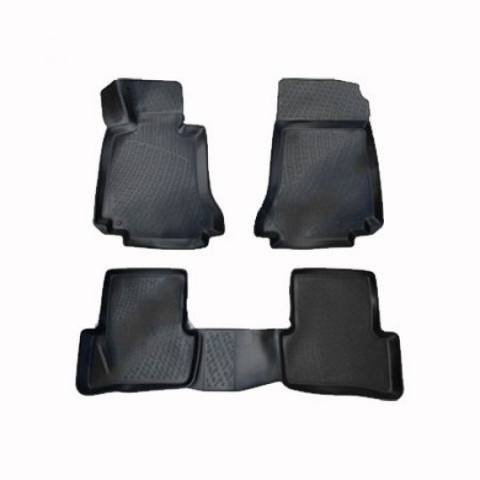 L.LOCKER Коврики в салон глубокие Mercedes-Benz C-Class W204 '07- (Комплект 4шт.) L.LOCKER Коврики в салон глубокие Mercedes-Benz C-Class W204 '07- (Комплект 4шт.)