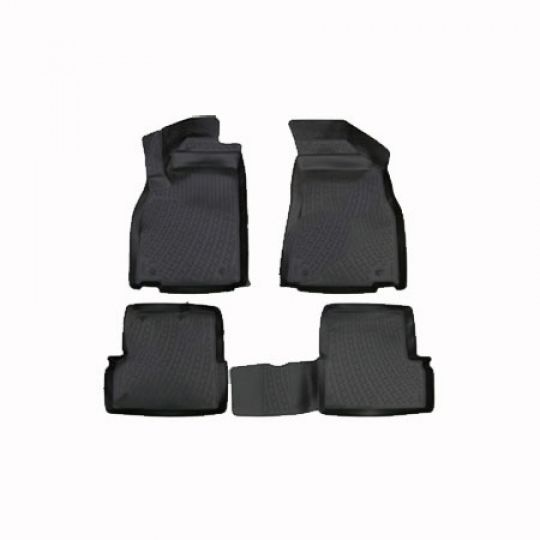 L.LOCKER Коврики в салон глубокие MG 3 Cross II '10- хэтчбек (Комплект 4шт.)