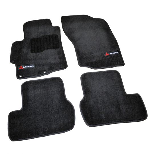 AVTM Коврики в салон текстильные Mitsubishi Lancer X '07- Черные Premium (Комплект 5шт.) AVTM Коврики в салон текстильные Mitsubishi Lancer X '07- Черные Premium (Комплект 5шт.)