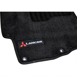 AVTM Коврики в салон текстильные Mitsubishi Lancer X '07- Черные Premium (Комплект 5шт.)