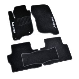 AVTM Коврики в салон текстильные Mitsubishi Pajero Sport III '15- Черные (Комплект 5шт.)
