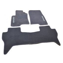 AVTM Коврики в салон текстильные Mitsubishi Pajero III '99-06 Серые (Комплект 3шт.)