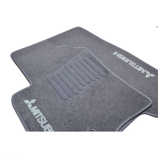 AVTM Коврики в салон текстильные Mitsubishi Pajero III '99-06 Серые (Комплект 3шт.)