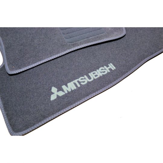 AVTM Коврики в салон текстильные Mitsubishi Pajero III '99-06 Серые (Комплект 3шт.)