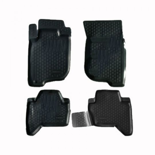 L.LOCKER Коврики в салон глубокие Mitsubishi L200 IV '06- (Комплект 4шт.)
