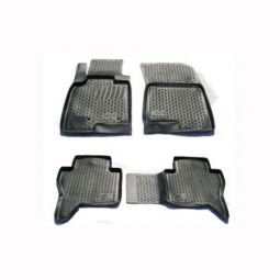 L.LOCKER Коврики в салон глубокие Mitsubishi Pajero IV '06- (5 дверей) (Комплект 4шт.)