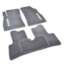 AVTM Коврики в салон текстильные Nissan Juke I '10-19 МКП Серые (Комплект 5шт.)