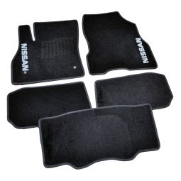 AVTM Коврики в салон текстильные Nissan Leaf I '10-17 Черные (Комплект 5шт.)