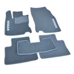 AVTM Коврики в салон текстильные Nissan Qashqai II '14- Серые (Комплект 5шт.)