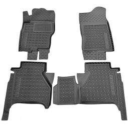 Avto-Gumm Коврики в салон Nissan Navara (D40) III '05- [DoubleCab]