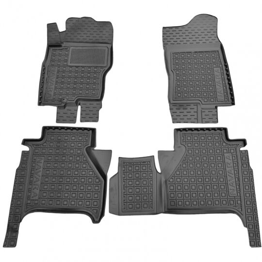 Avto-Gumm Коврики в салон Nissan Navara (D40) III '05- [DoubleCab]