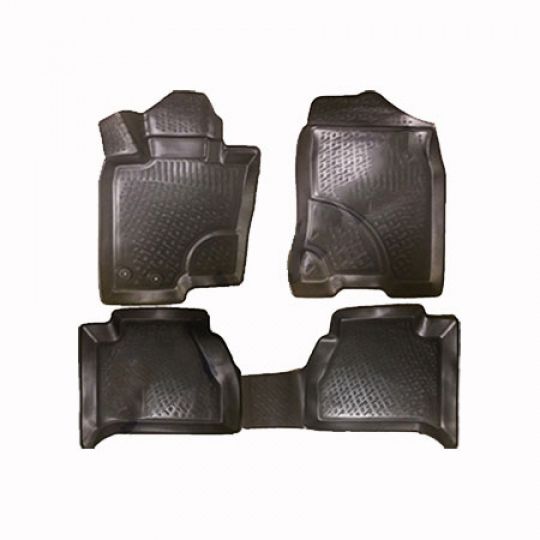 L.LOCKER Коврики в салон глубокие Nissan Navara (D40) III '05- (Комплект 4шт.) L.LOCKER Коврики в салон глубокие Nissan Navara (D40) III '05- (Комплект 4шт.)