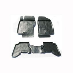 L.LOCKER Коврики в салон глубокие Nissan Pathfinder (R51) III '05-14 (Комплект 4шт.)