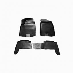 L.LOCKER Коврики в салон глубокие Nissan Patrol VI '10- (Комплект 4шт.)