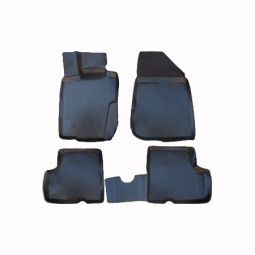 L.LOCKER Коврики в салон глубокие Nissan Terrano '13- (4WD) (Комплект 4шт.)