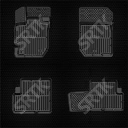 SRTK Коврики в салон глубокие Nissan Almera '12- (Комплект 4шт.)