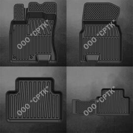 SRTK Коврики в салон глубокие Nissan Qashqai I '07-13  (Комплект 4шт.)