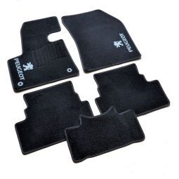 AVTM Коврики в салон текстильные Peugeot 3008 II '16- Черные (Комплект 5шт.)