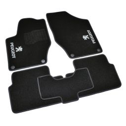 AVTM Коврики в салон текстильные Peugeot 308 I '07-13 Черные (Комплект 5шт.)