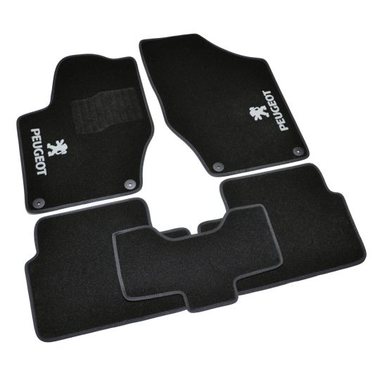 AVTM Коврики в салон текстильные Peugeot 308 I '07-13 Черные (Комплект 5шт.)