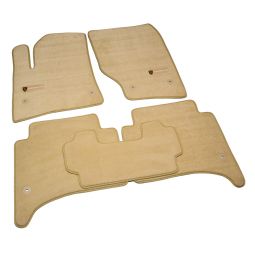 AVTM Коврики в салон текстильные Porsche Cayenne '02-10 Бежевые Premium (Комплект 5шт.)
