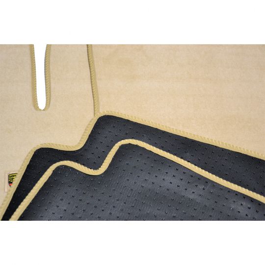 AVTM Коврики в салон текстильные Porsche Cayenne '02-10 Бежевые Premium (Комплект 5шт.)