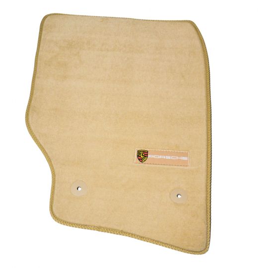 AVTM Коврики в салон текстильные Porsche Cayenne '02-10 Бежевые Premium (Комплект 5шт.)