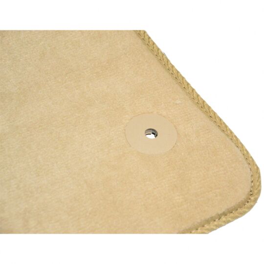 AVTM Коврики в салон текстильные Porsche Cayenne '02-10 Бежевые Premium (Комплект 5шт.)