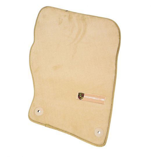 AVTM Коврики в салон текстильные Porsche Cayenne '10- Бежевые Premium (Комплект 5шт.)