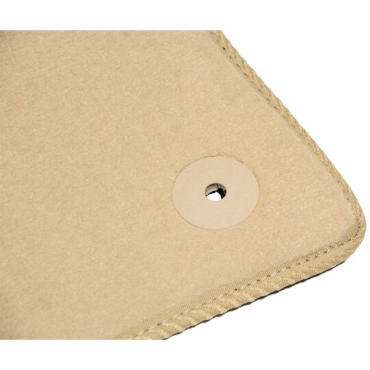 AVTM Коврики в салон текстильные Porsche Cayenne '10- Бежевые Premium (Комплект 5шт.)