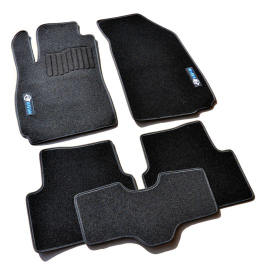 AVTM Коврики в салон текстильные Ravon R4 '16- Черные (Комплект 5шт.)