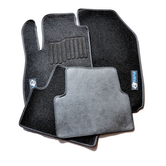 AVTM Коврики в салон текстильные Ravon R4 '16- Черные (Комплект 5шт.)