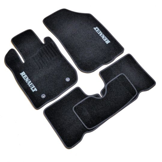 AVTM Коврики в салон текстильные Renault Duster I '10-18 Черные (Комплект 5шт.)