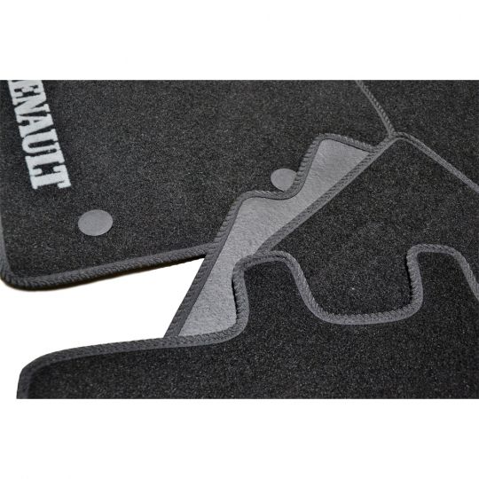 AVTM Коврики в салон текстильные Renault Duster II '18- Черные (Комплект 5шт.)